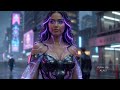サイバーパンクな街並みを歩く　Walking through a cyberpunk city   MV  / EDM -Syber cty  (AI.AKI) 
