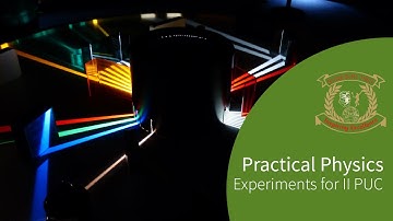 Practical Physics For II PUC: Determining the Refractive Index of Water using Concave Mirror