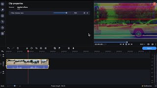 How to Add Buffering / Glitching Effect To Your Video - Movavi Video Editor Plus (2022) Tutorial