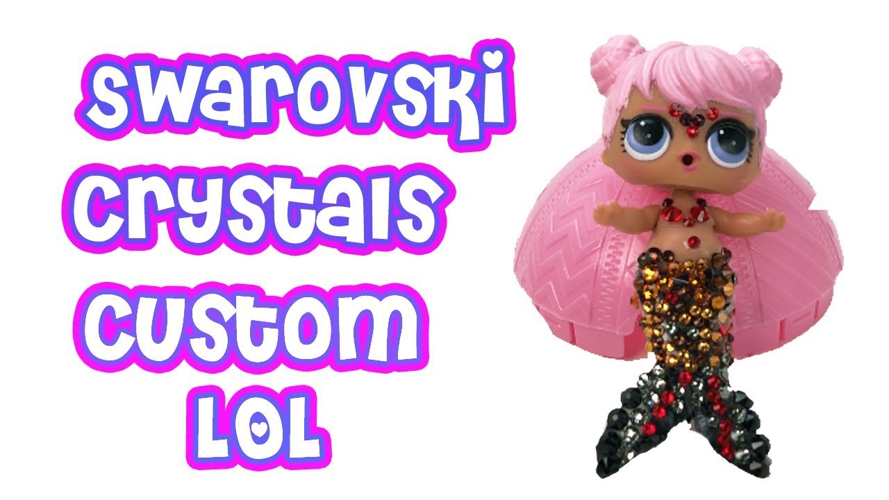 LOL Surprise Dolls: Custom LOL Doll Mermaid | Crystal Mermaid LOL | DIY