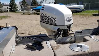 Johnson hits the rev limiter at 3k RPM.   Here is why!!!! #shorts  #outboards #evinrude #outboard