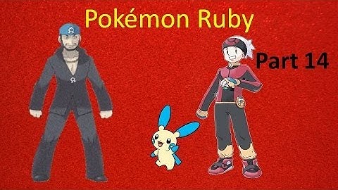 Pokémon Ruby Walkthrough Part 14 - Meteors Falling