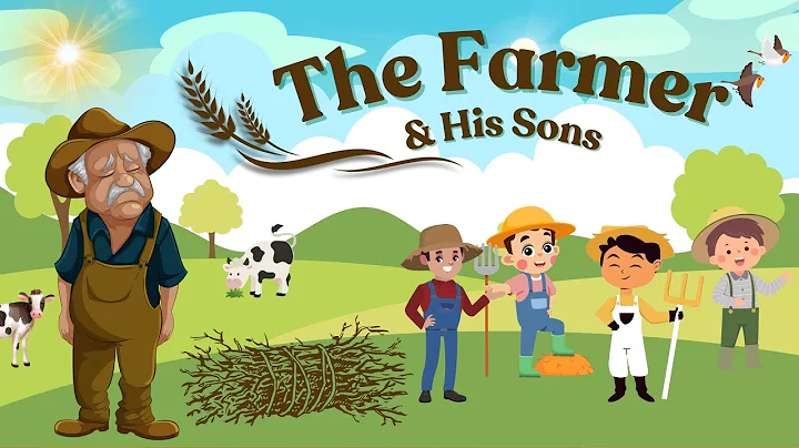 The Farmer And His Sons | Union Is Strength | Bedtime Stories | Kids Animated Stories | Kids Den
