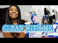 HOW I CLEAN MY NEW APARTMENT USING A WHEELCHAIR👩🏽‍🦽❤️ | CLEAN WITH ME