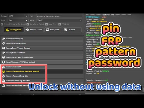 All Frp And Password Unlock Tool Without Losing Data - Unlock Android Version 7-14 Beta