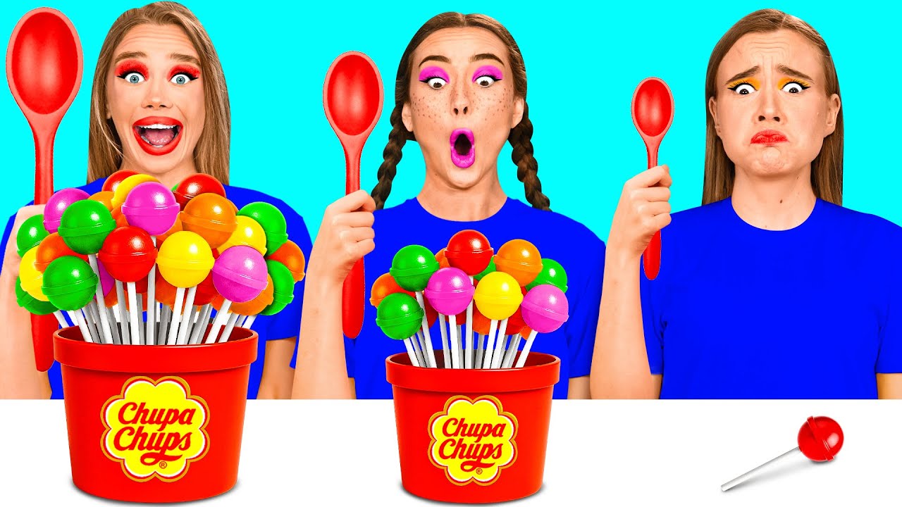 Большая, Средняя или Маленькая Тарелка Челлендж | Смешные Кухонные Войны от TeamTeen Challenge