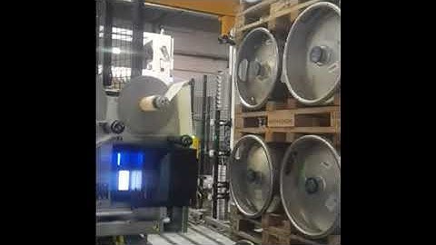 Print Apply - Linerplus with Elevator for Kegs of Beers 2