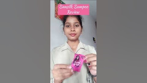 Sunsilk Shampoo review & pH test #sunsilk #shampoo #review #phtest #shorts