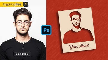 Photoshop CC : How to Create Graphic Portraits from Photos | Threshold Effect | Photo Editing 2019