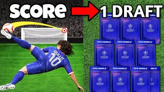 1 FC Mobile Goal = 1 UCL Draft Pack!