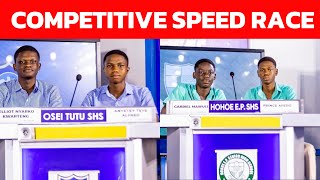 Compeive Speed Race Btn Osei Tutu Shs, Hohoe Shs And West Africa Shs