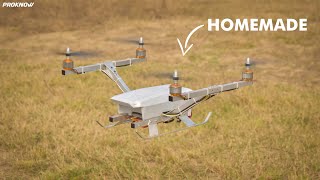 Let's Build a Homemade Quadcopter Drone  Very Stable | CrossFlight