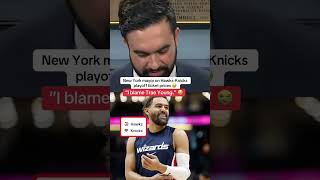 NYC mayor Zohran Mamdani didn’t hold back on Hawks-Knicks 😂 (via nycmayor/TT)