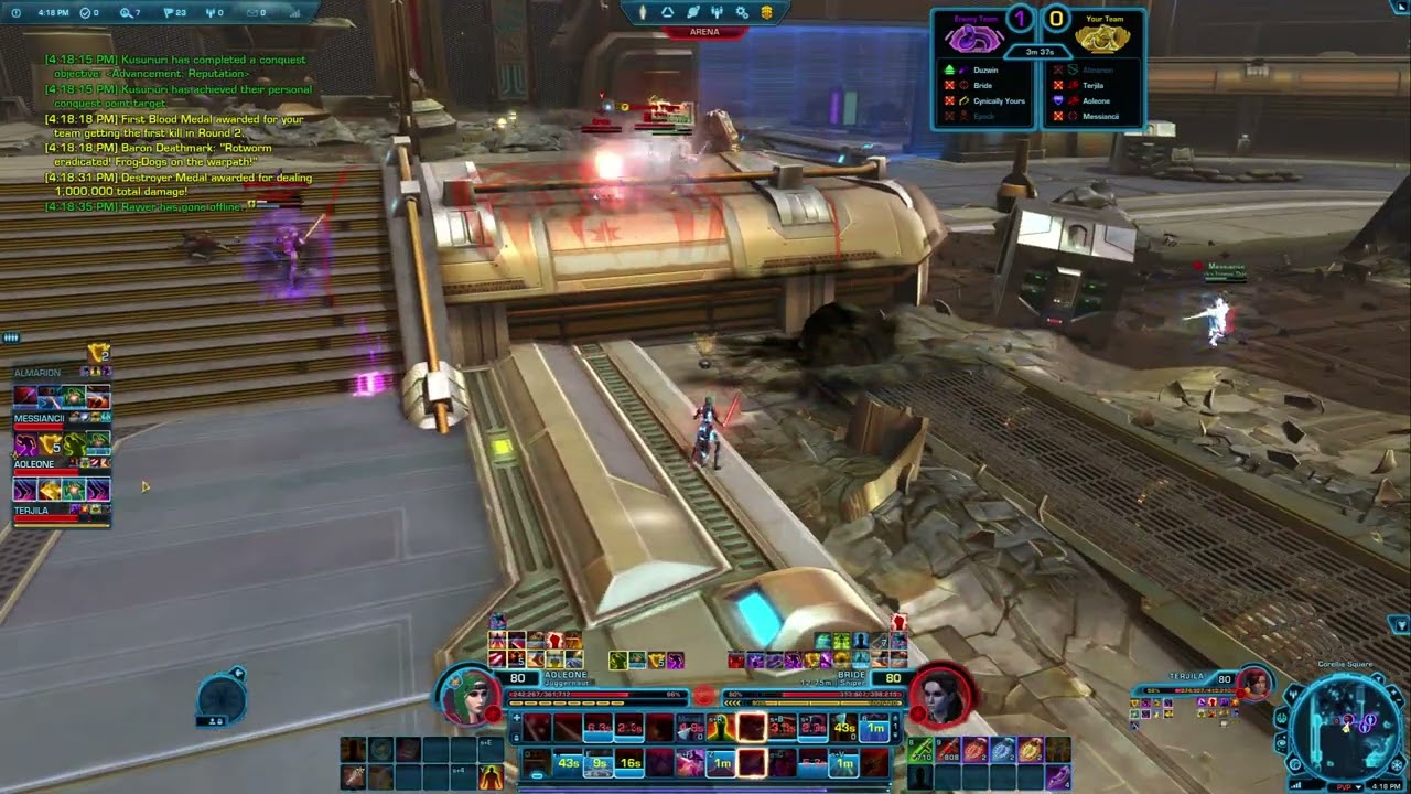 SWTOR Arena 22-01-24 Jugg (Shae Vizla pvp is rocking hot!)
