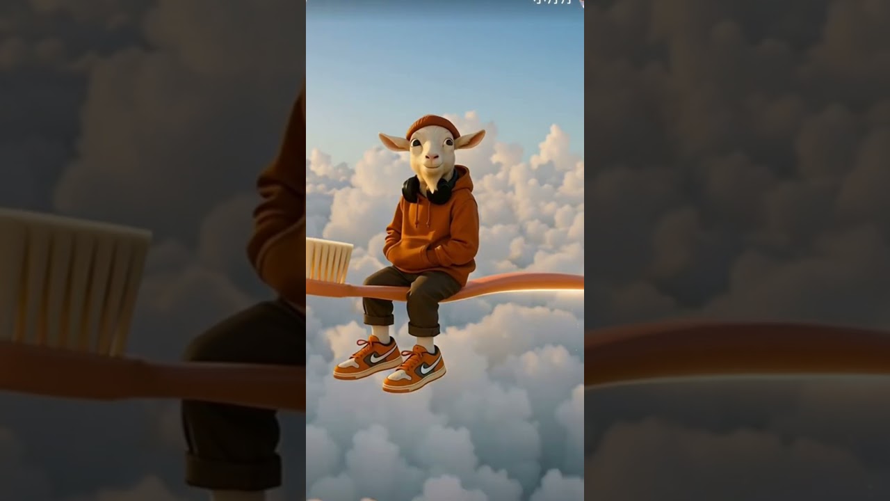 cartoon TVR Baras pe udata hua bhed 🐑🐏