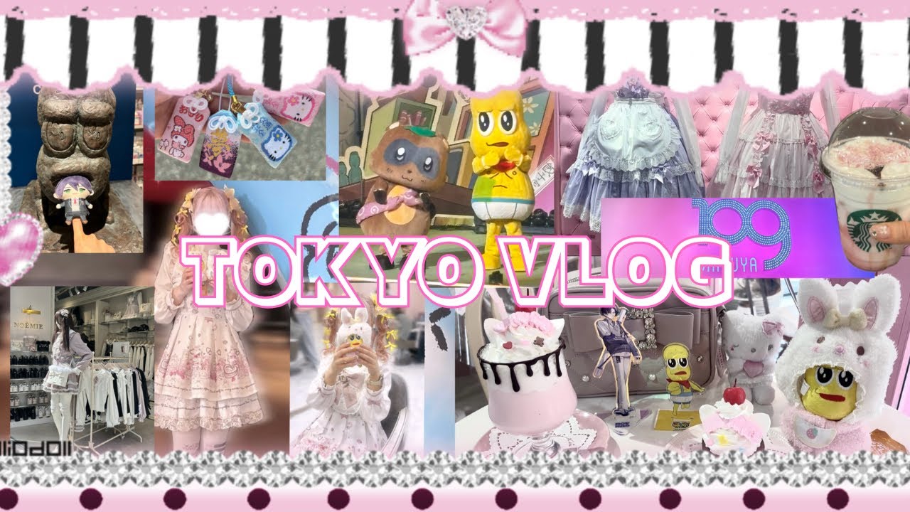버튜버 보러 일본으로 나르는 브이로그 / ぽこぴーの回覧板in Tokyo vlog