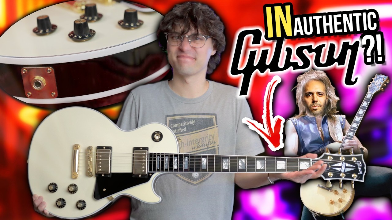 We need to talk about Gibson's "authenticity" problem... | Gibson Les Paul Custom '70s
