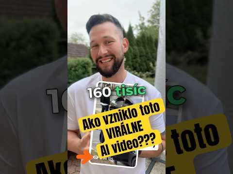 Cover: 160 tisíc videní! Ako vzniklo TOTO virálne AI video? #shorts #ai