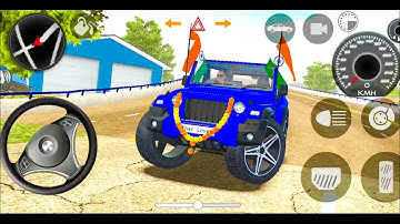 Modified Mahindra Thar Car Games: Indian Cars (Gadi Wala Game) - Car Game Android Gameplay 2025