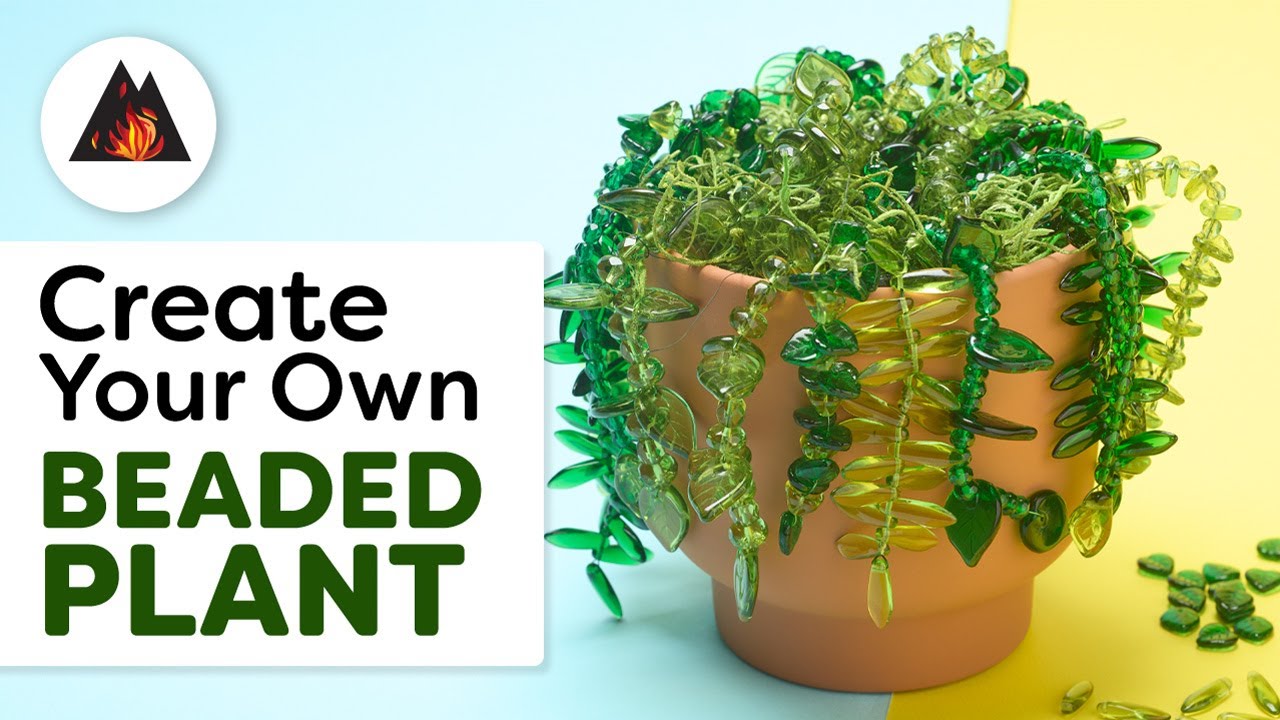 Декор своими руками: создайте свое собственное растение из бисера