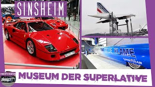 Museums-Roadtrip #1: Corcorde, Ferrari F40, Blue Flame im Technikmuseum Sinsheim