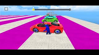 Crazy Car Stunts! Monster Car Racing 3D Mega Ramp Gameplay (Android) screenshot 1