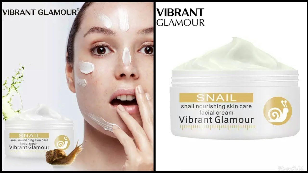 Vibrant Glamour Snail Nourishing Skin Care Facial Cream