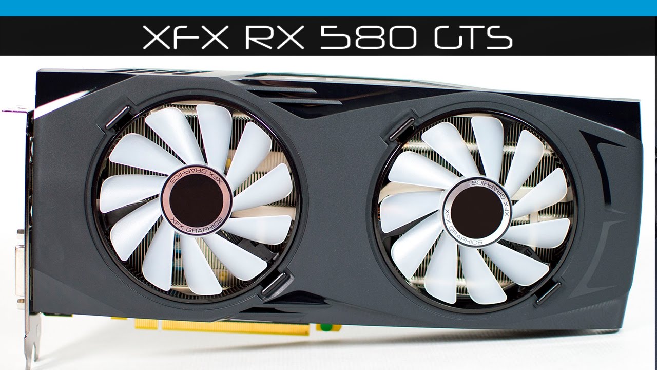 Análisis XFX Radeon RX 580 GTR-S Black Limited Edition OC+ - YouTube