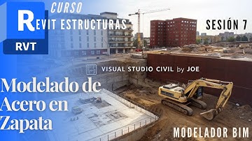 Curso Revit Estructuras: Sesión 7 | Modelado de Acero en Zapatas | Creación y Edición de Filtros