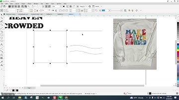 Corel Draw Tips & Tricks Use a LOT of tools to get this to work