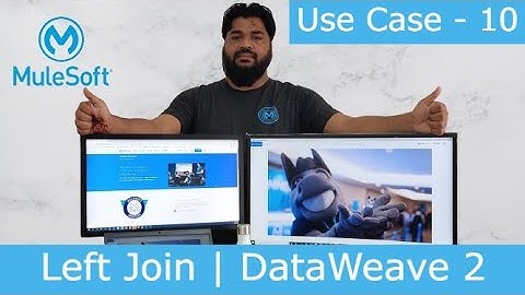 LeftJoin | Use Case 10 | DataWeave 2 | Mule 4 | MuleSoft