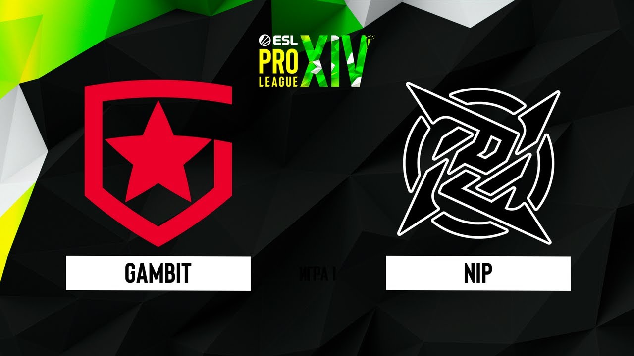 Gambit vs NiP | Лучшие моменты | ESL Pro League Season 14