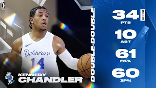 Kennedy Chandler Had A CAREER-HIGH 34 PTS & 10 AST In Blue Coats' Win