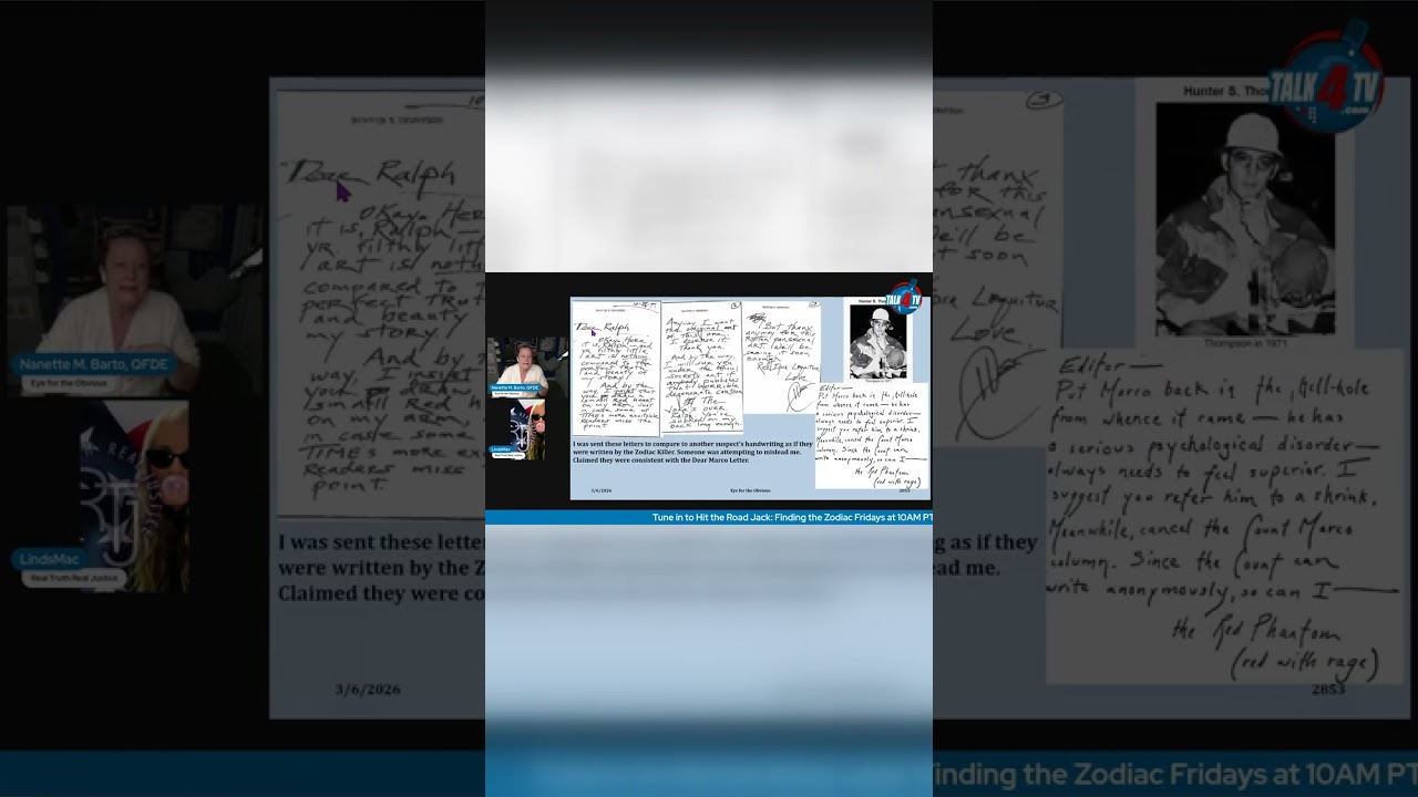 Why Hunter S. Thompson Likely Wasn't the Zodiac