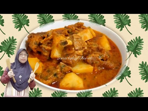 Gulai Kambing Dengan Ubi Kentang