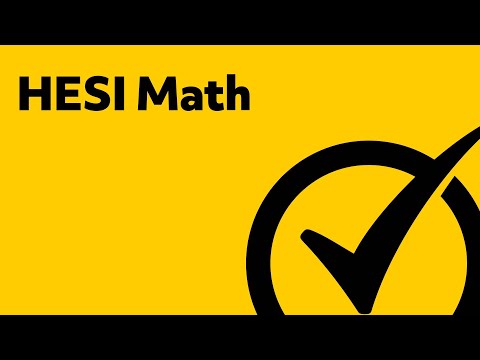 HESI Entrance Exam HESI A2 Math Study Guide YouTube