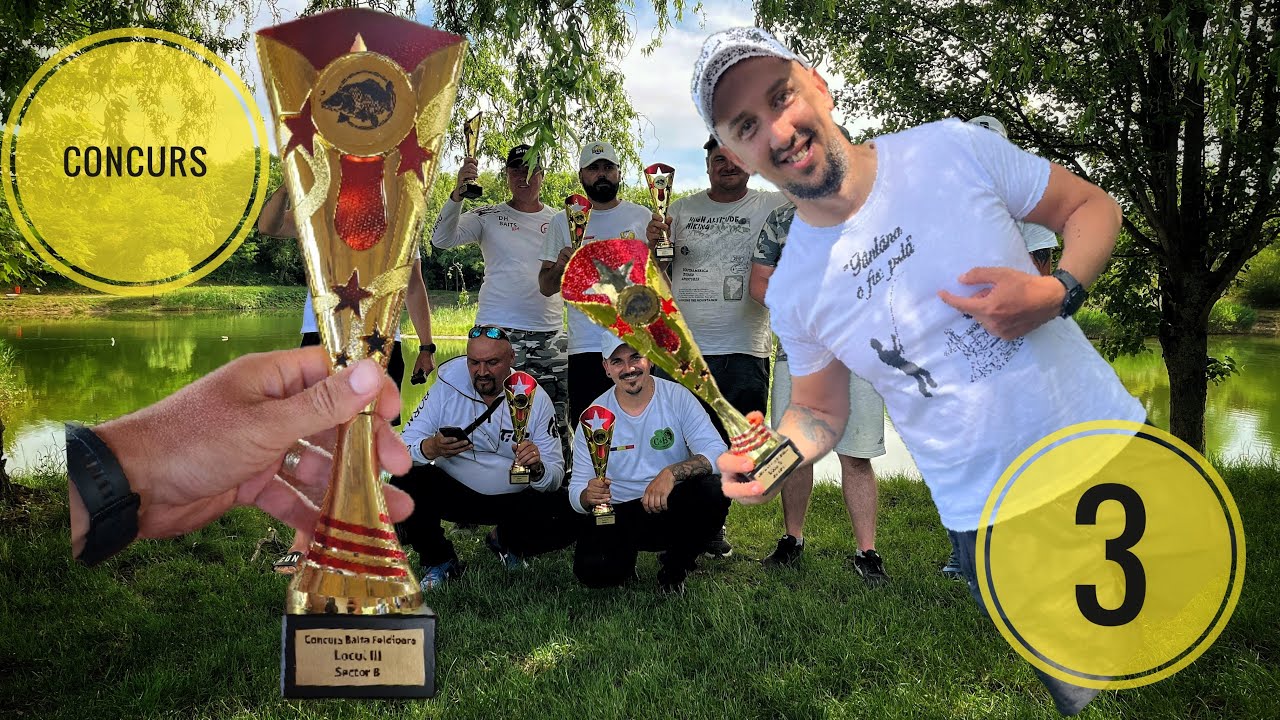 Primul meu concurs de pescuit . Locul 3, Feldioara Arad