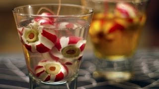 Alien Eyeball Martini Cocktail