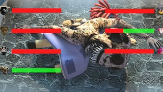 ZOONOMALY MONSTERS VS The Amazing Digital Circus animation with HEALTHBARS