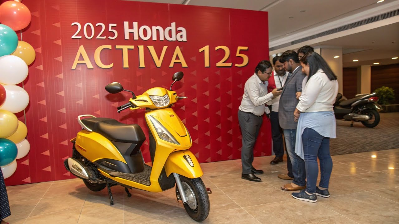 New 2025 Honda Activa 125 - YouTube