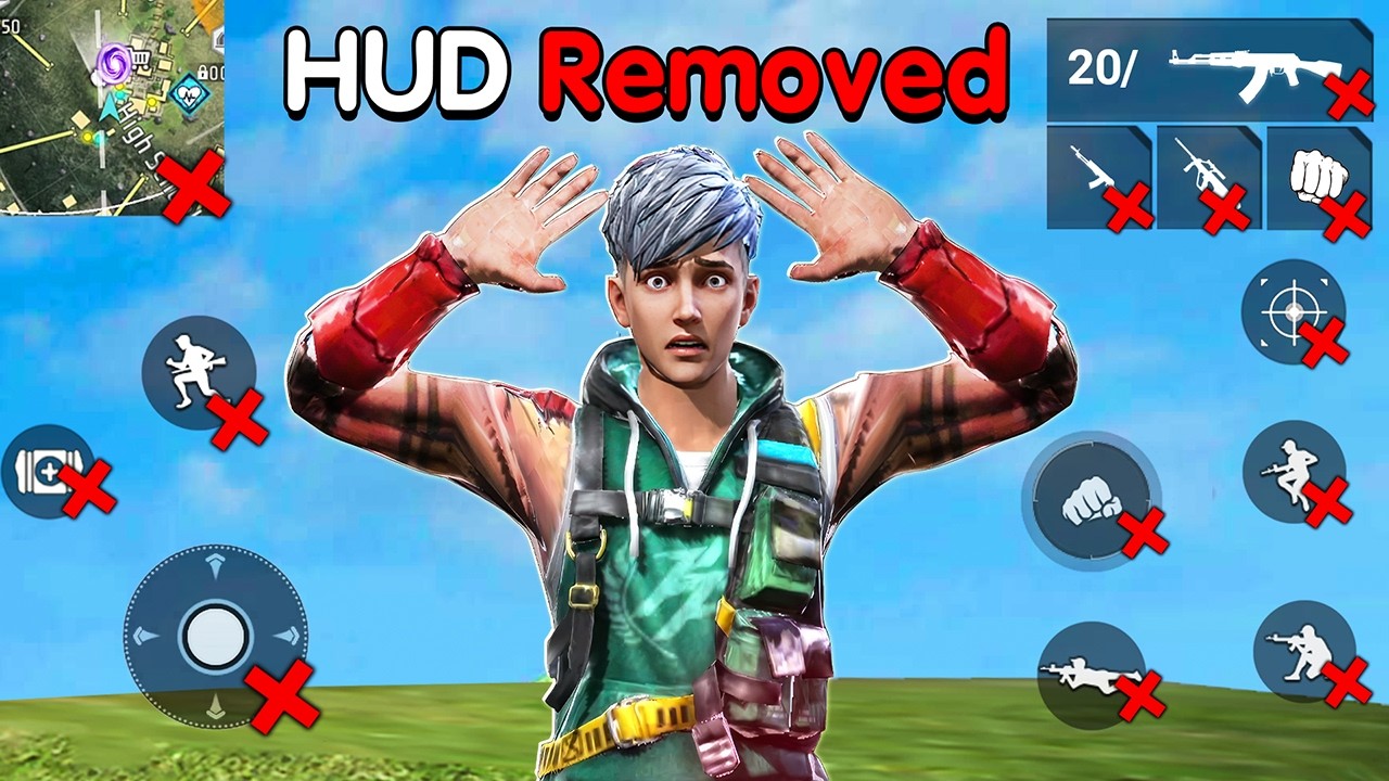 Winning Without HUD in Free Fire Max! | Sumo Gaming