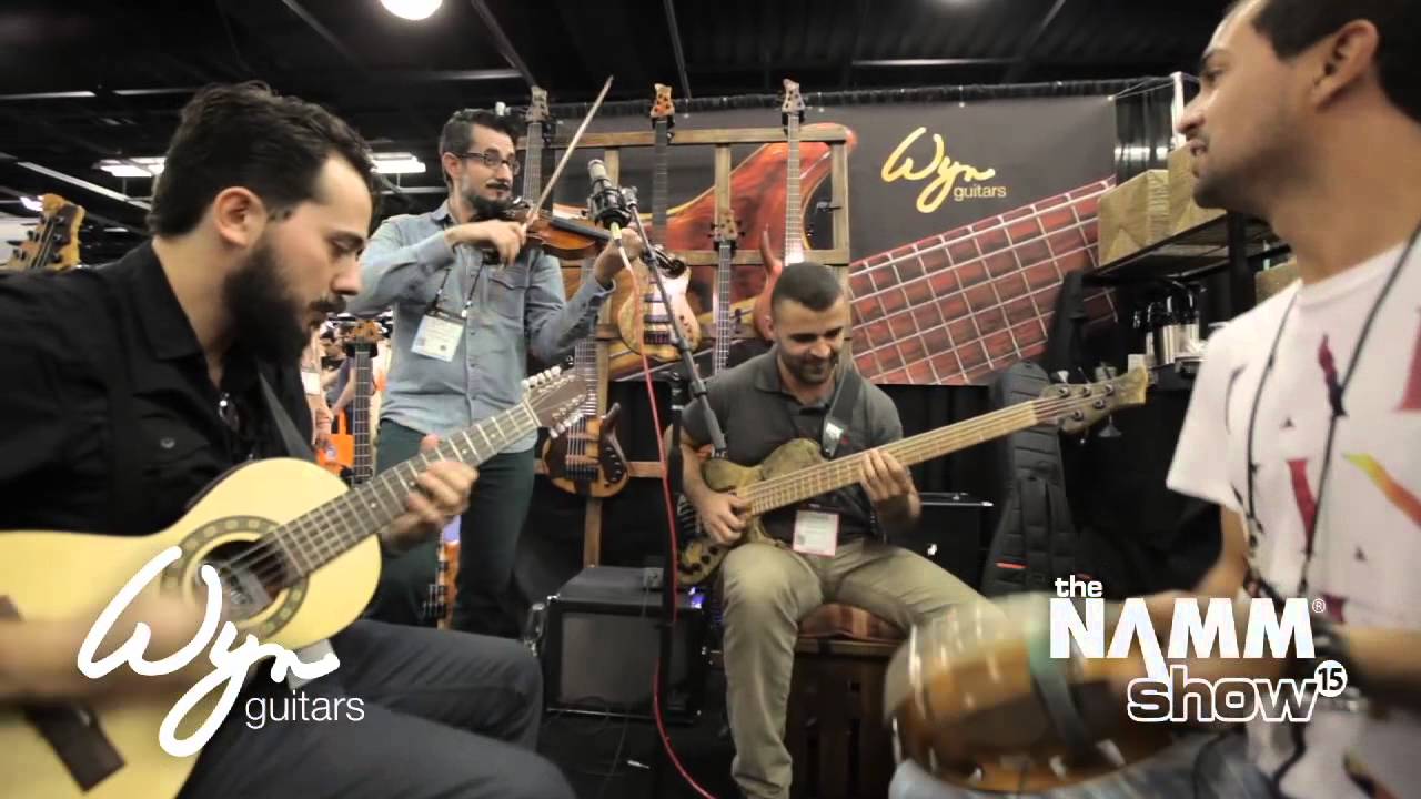 Off To Farofa live at the Wyn Guitars Booth at NAMM