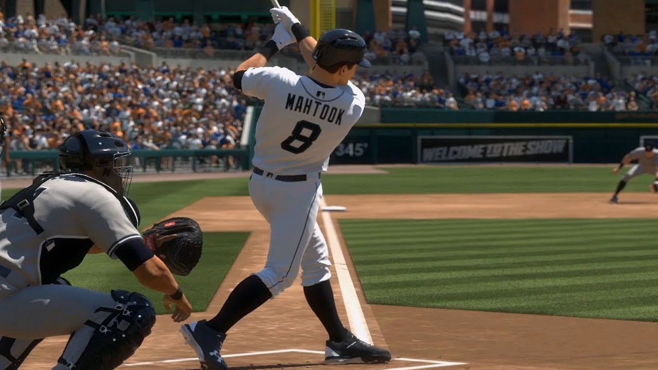 MLB The Show 18 Detroit Tigers vs New York Yankees Gameplay (PS4 HD