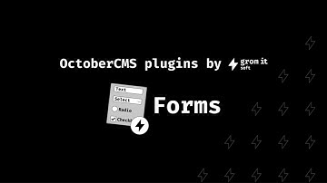 OctoberCMS: Plugin Forms