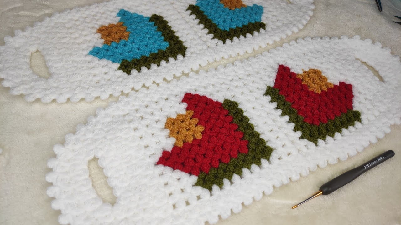 2024 YENİ YAPIMI ÇOK KOLAY ÇEYİZLİK TAKIM LALELİ UZUN LİF MODELİ ADIM ADIM YAPILIŞI