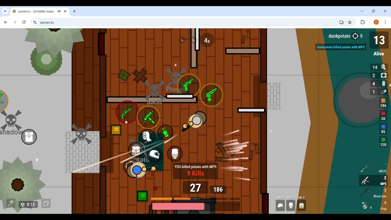 survev.io winter mode | surviv.io remake