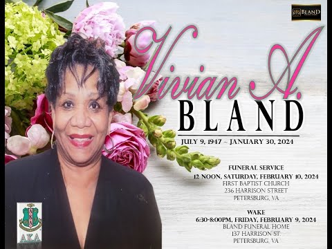 In Loving Memory of Vivian Bland