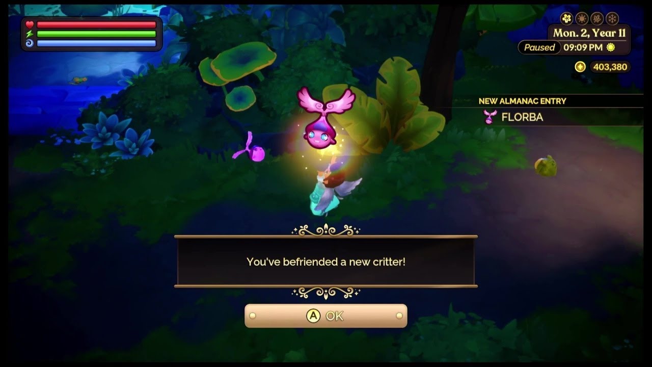 Fae Farm - DLC Update #1 - Day 1 - Critters Everywhere!