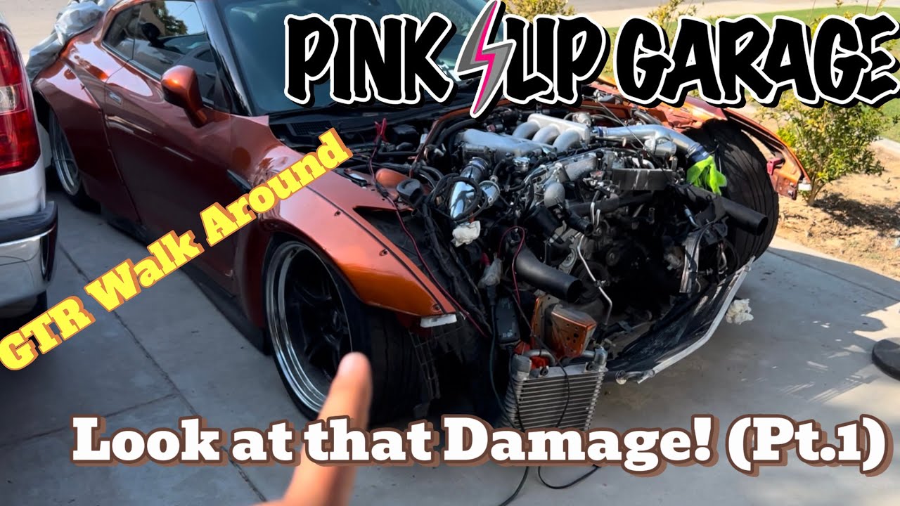 R35 GTR Damage report ( The game plan / Start up) ! - YouTube