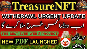 TreasureNFT New Withdrawl Update! How to bind Withdrawl address